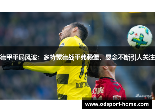 德甲平局风波:多特蒙德战平弗赖堡,悬念不断引人关注